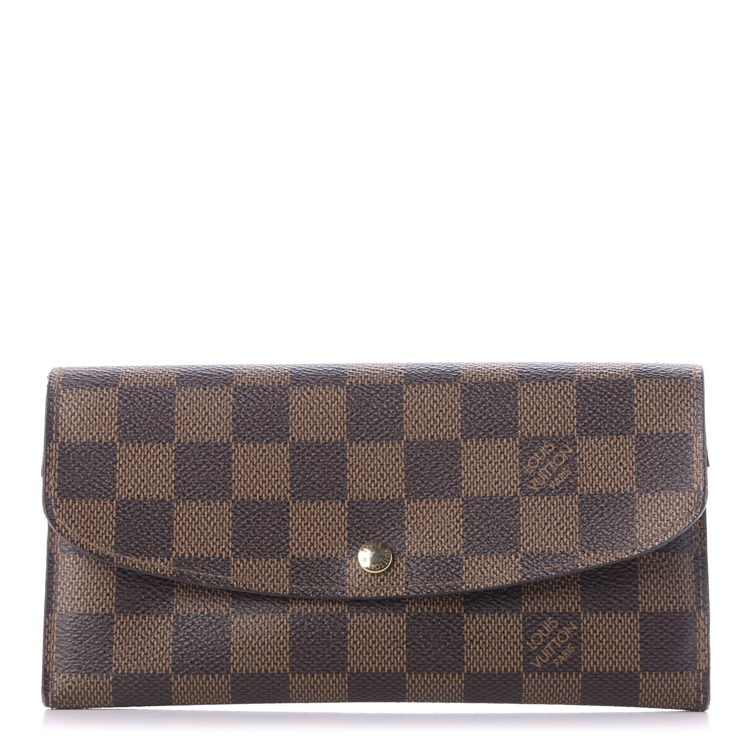Louis Vuitton Damier Ebene Emilie Wallet 1 of 12