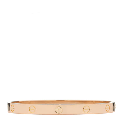 Cartier 18K Pink Gold LOVE Bracelet 19 2 of 7