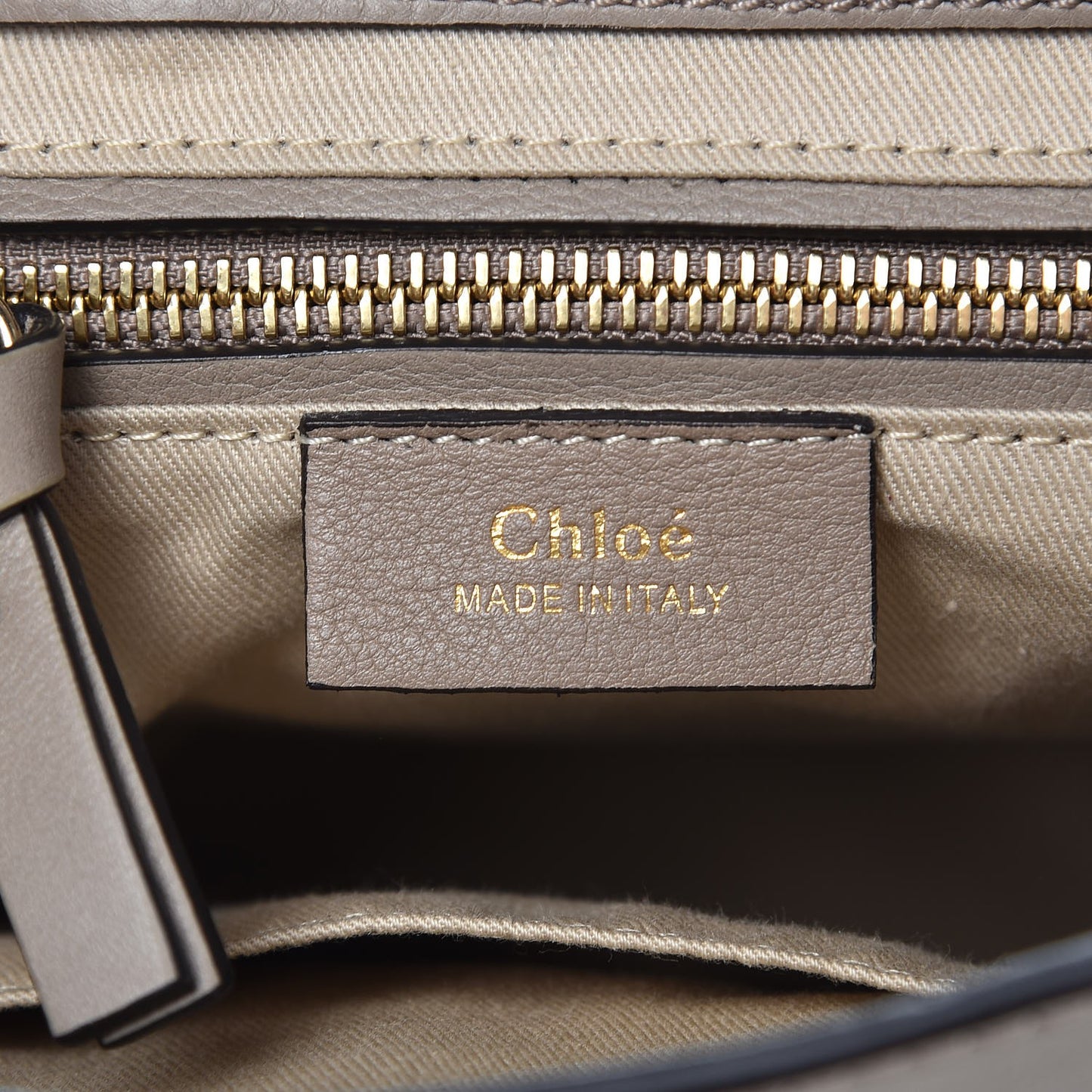 Suede Calfskin Small Faye Backpack Motty Grey