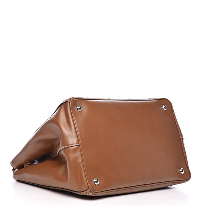 Prada Soft Calfskin Tote Cannella 4 of 13