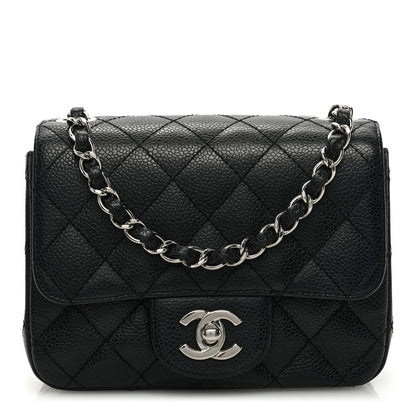 Chanel Caviar Quilted Mini Square Flap Black 1 of 10