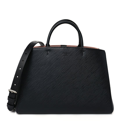 Louis Vuitton Epi Marelle Tote MM Black 2 of 10