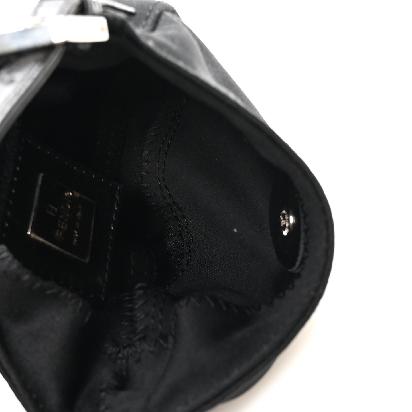 Neoprene Mini Half Moon Baguette  Black