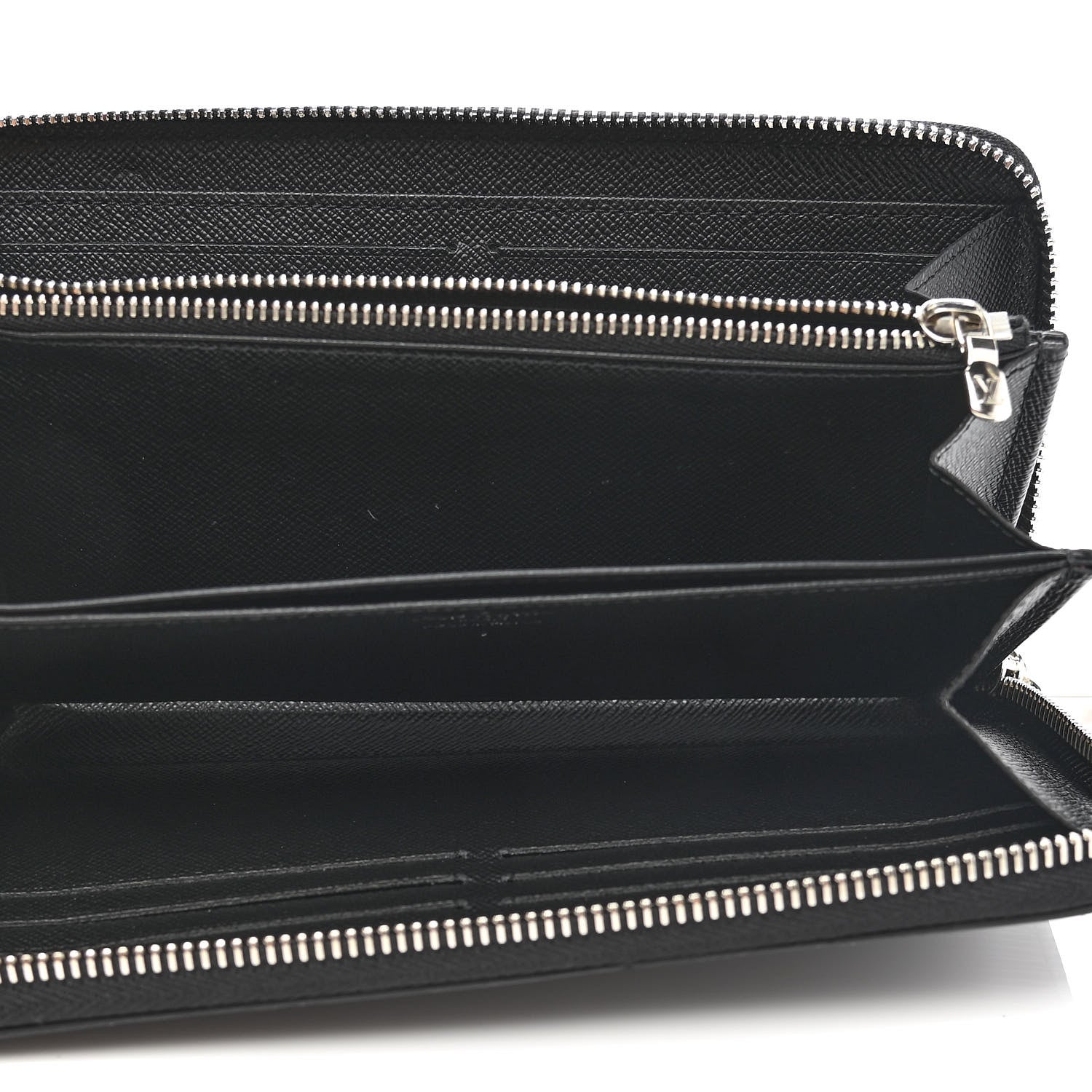 Louis Vuitton Epi Zippy Wallet Black 5 of 9