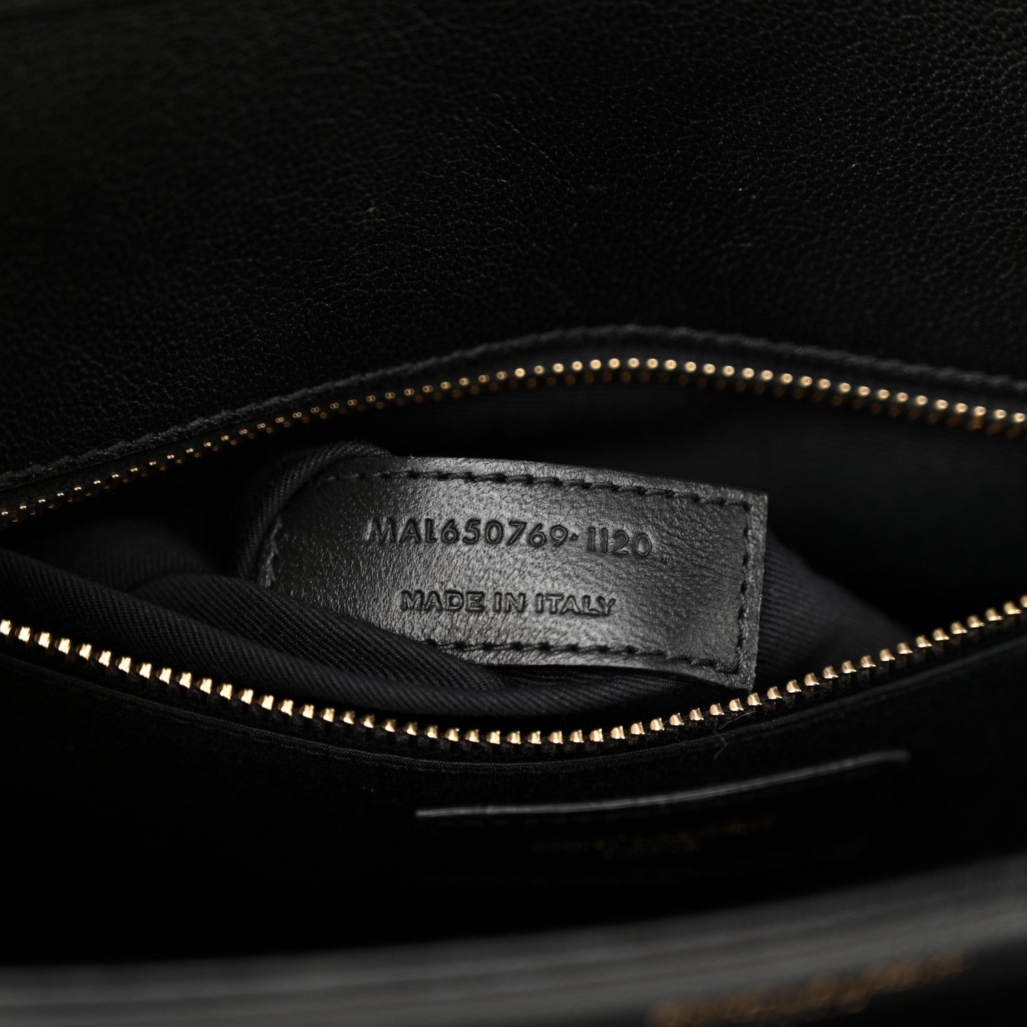 Saint Laurent Lambskin Quilted Mini Becky Chain Bag Black 8 of 13