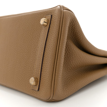 Hermes Togo Birkin 25 Bronze Dore 10 of 10
