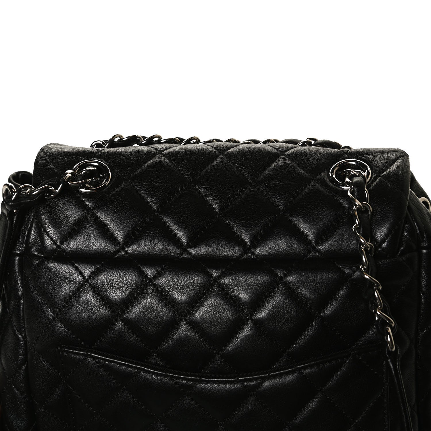 Chanel Calfskin Quilted Small Urban Spirit Backpack Black 14 of 14