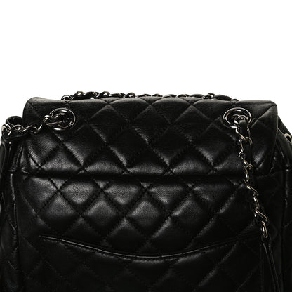 Chanel Calfskin Quilted Small Urban Spirit Backpack Black 14 of 14