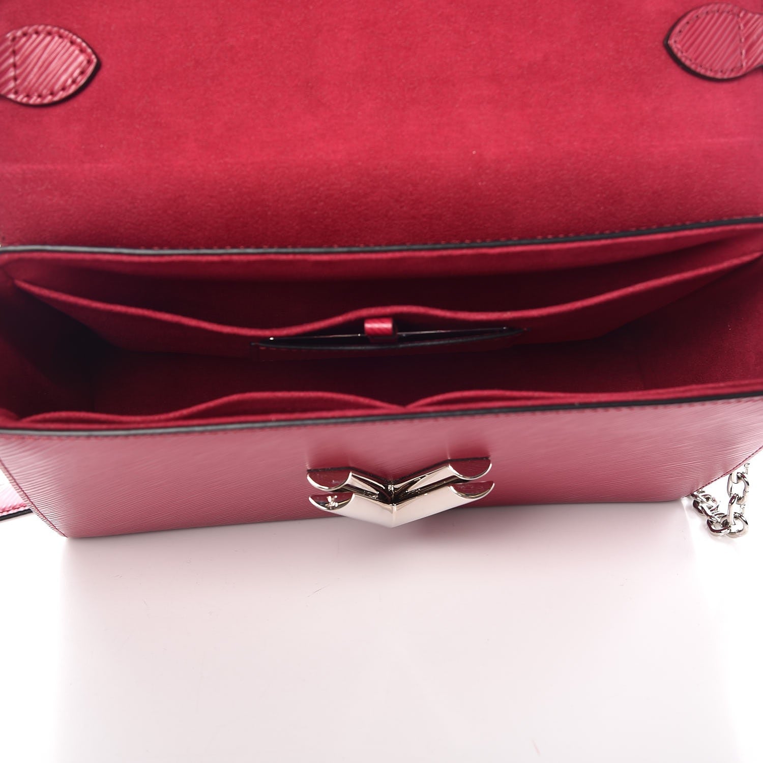 Louis Vuitton Epi Twist Shoulder Bag MM Fuchsia 5 of 9