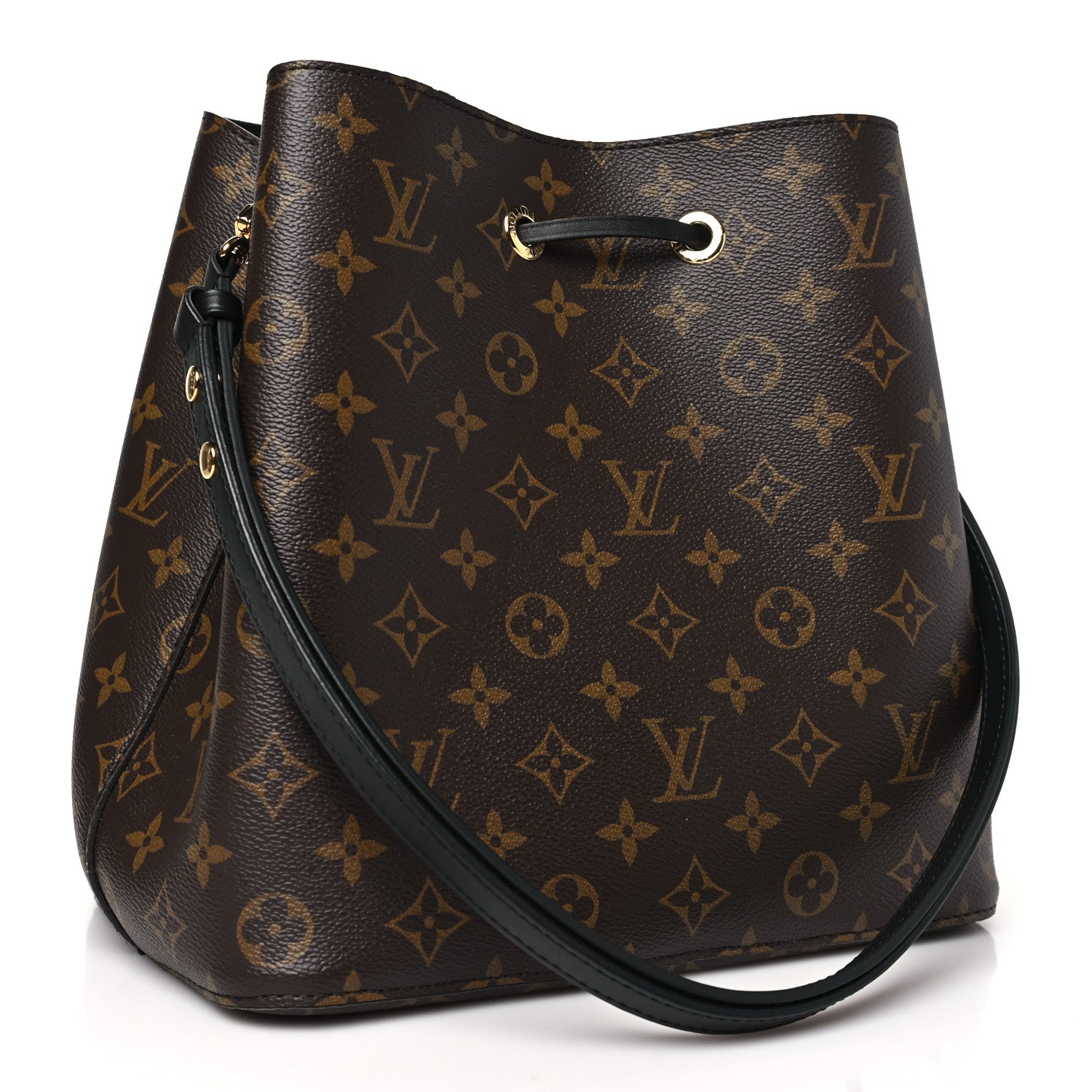 Louis Vuitton Monogram Neonoe MM Black 3 of 9