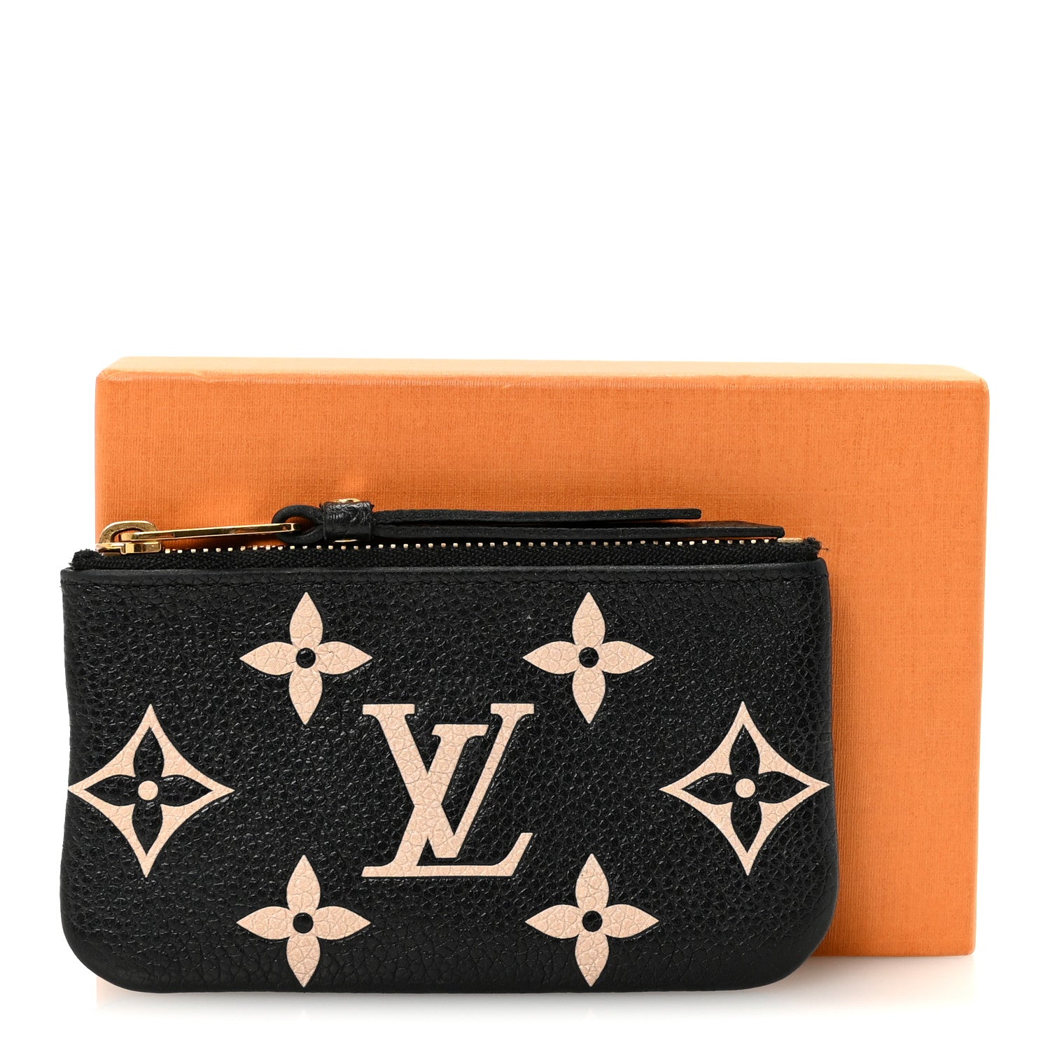 Louis Vuitton Empreinte Monogram Giant Key Pouch Black Beige 7 of 7