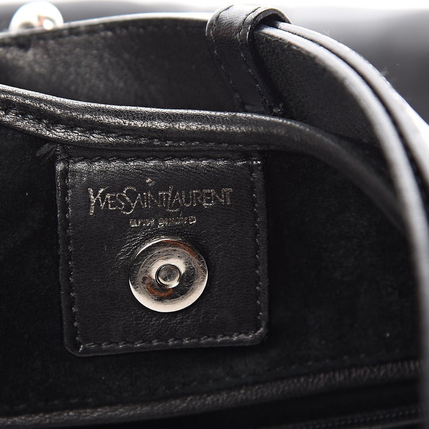 Calfskin Large Jewel Hobo Black