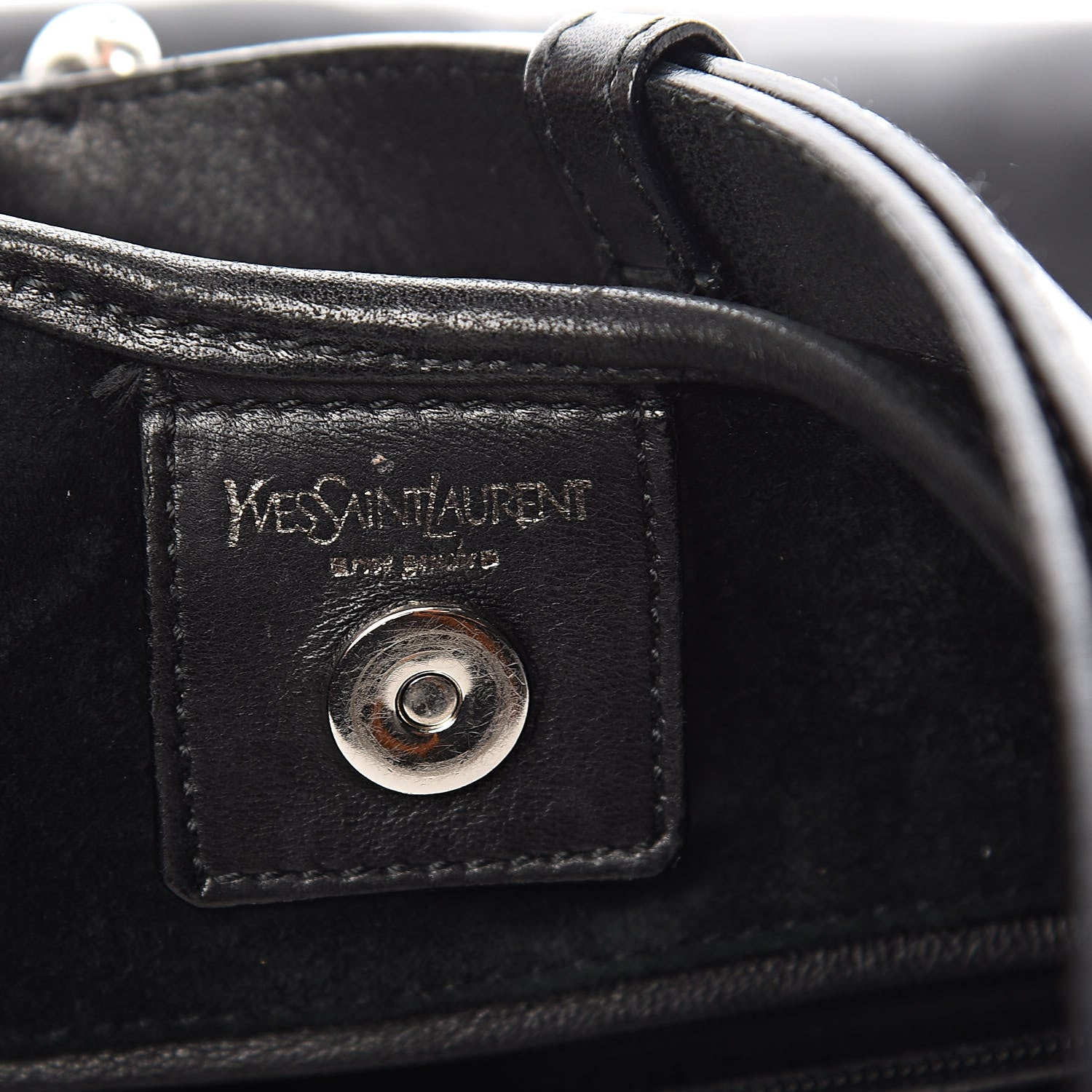 Saint Laurent Calfskin Large Jewel Hobo Black 6 of 11