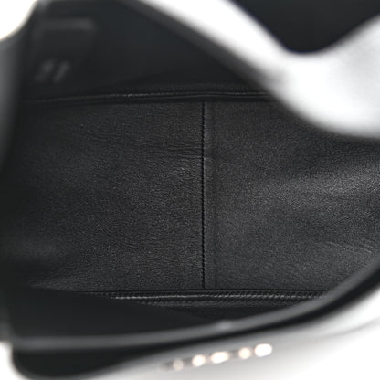 Prada Vitello Daino Soft Dynamique Hobo Black 5 of 10