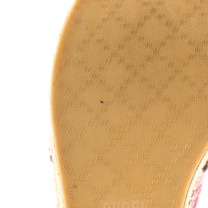 Gucci Guccissima Signature Espadrilles 37.5 Rose Baby Candy 10 of 12