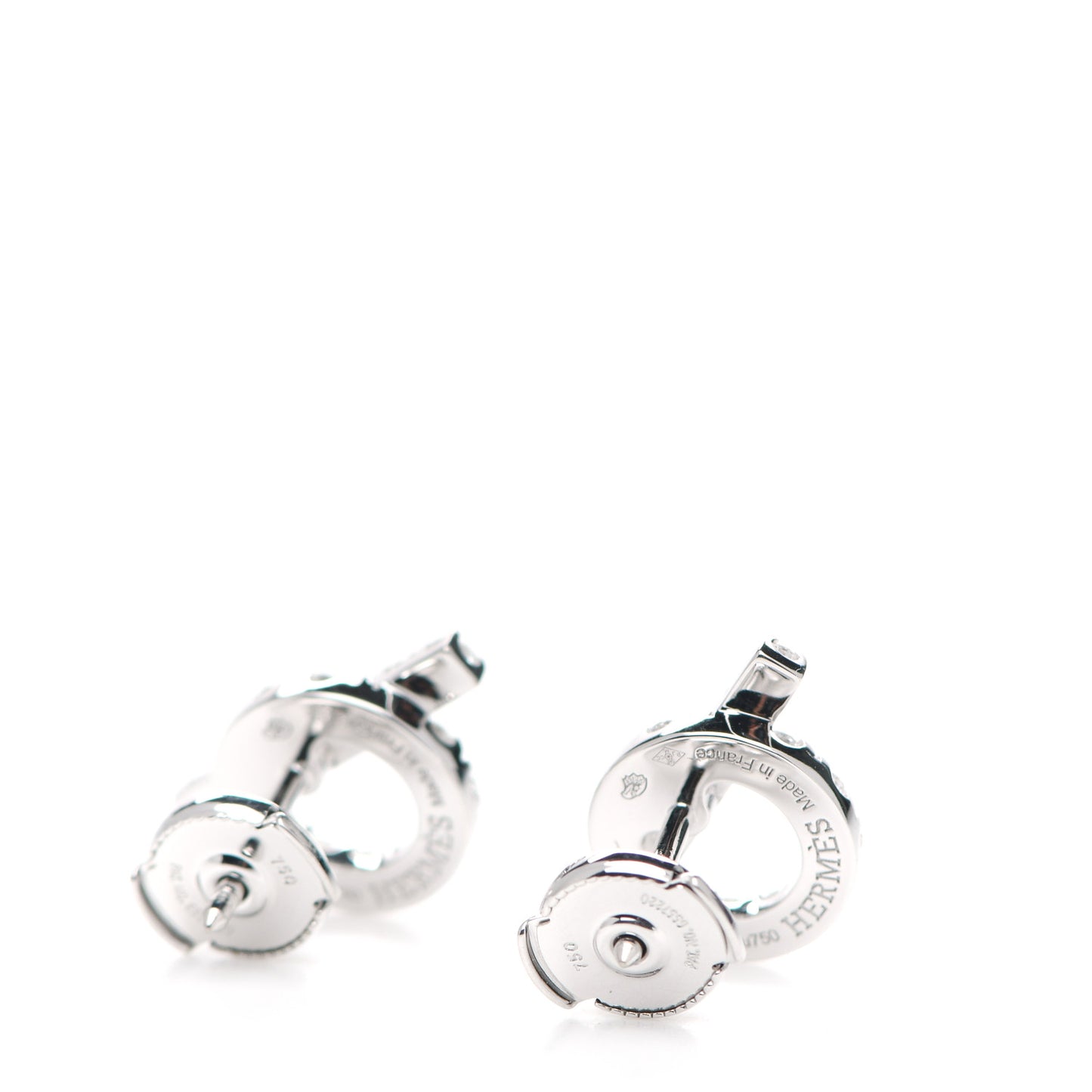 18K White Gold Diamond Finesse Earrings
