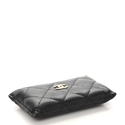 Chanel Caviar Quilted Card Holder Black 4 of 12