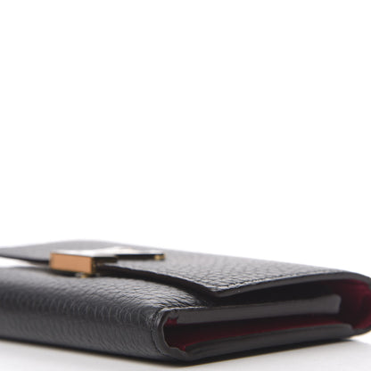 Louis Vuitton Taurillon Capucines Compact Wallet Black 7 of 9