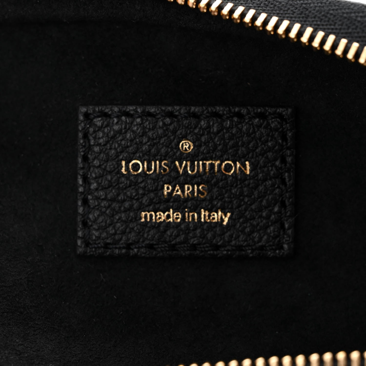 Louis Vuitton Empreinte Mini Bumbag Black 6 of 9