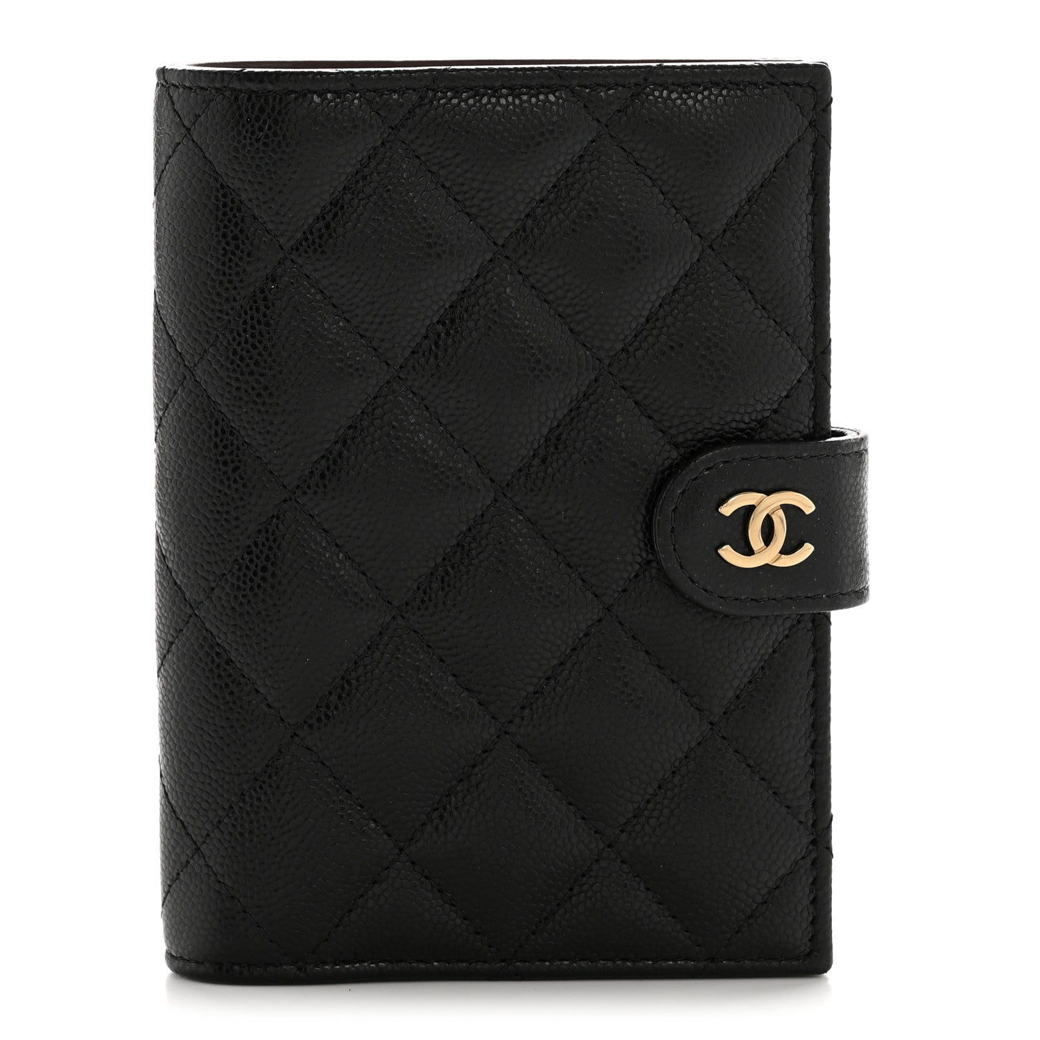Chanel Caviar Quilted Passport Holder Black 1 of 8