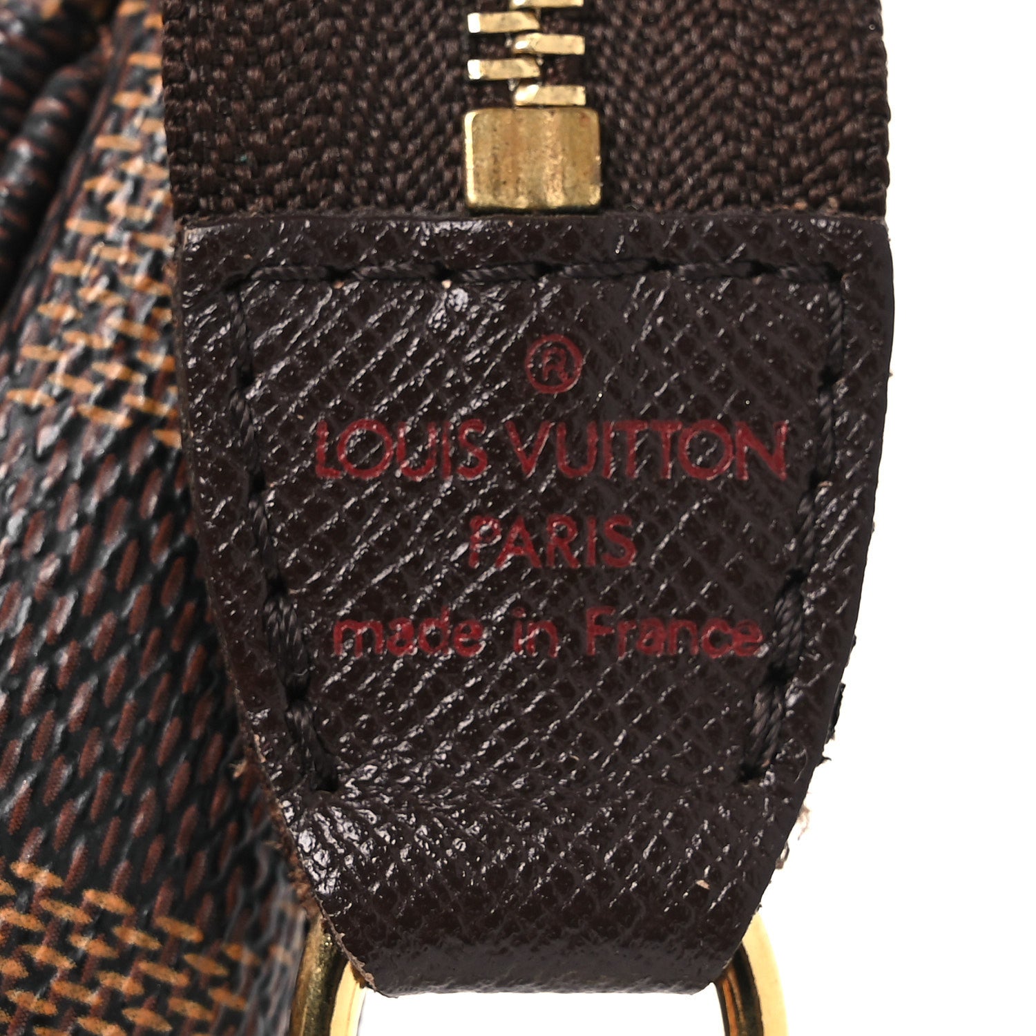 Louis Vuitton Damier Ebene Bucket Pochette Accessories 7 of 10