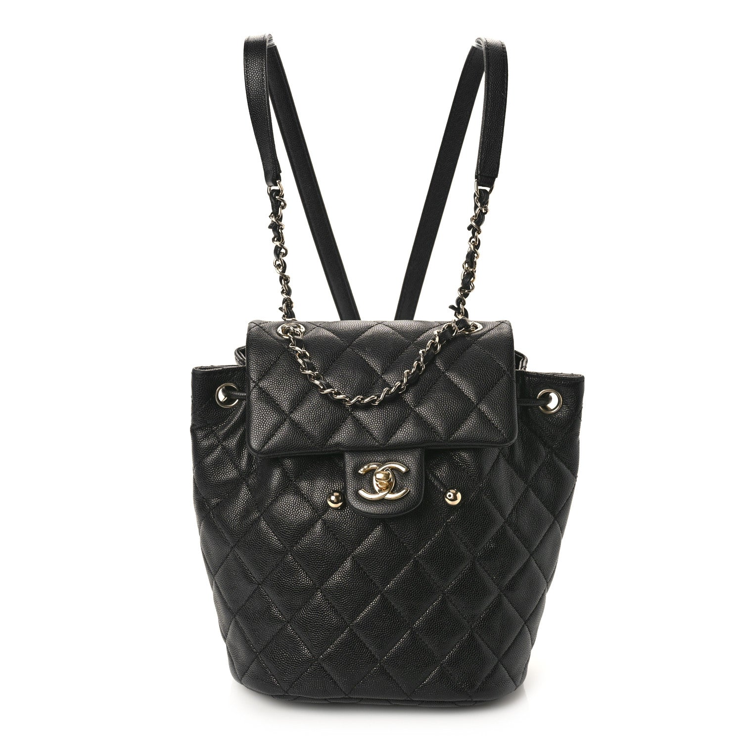 Chanel Caviar Quilted Mini Urban Spirit Backpack Black 1 of 10