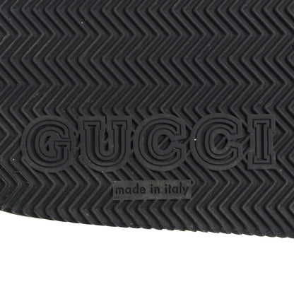 Gucci Rubber Web Womens Criss Cross Slide Sandals 42 Green Red 8 of 9