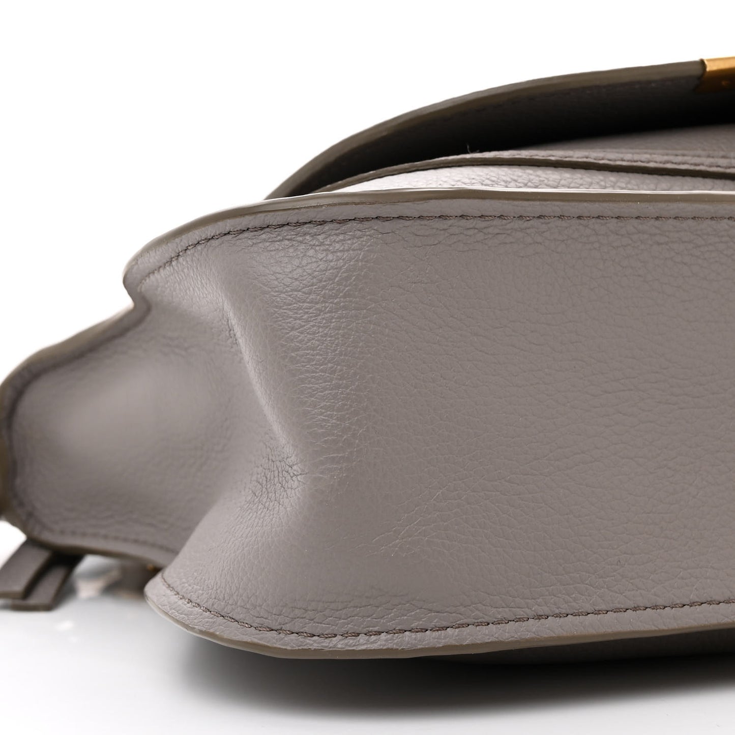 Calfskin Small Marcie Satchel Cashmere Grey