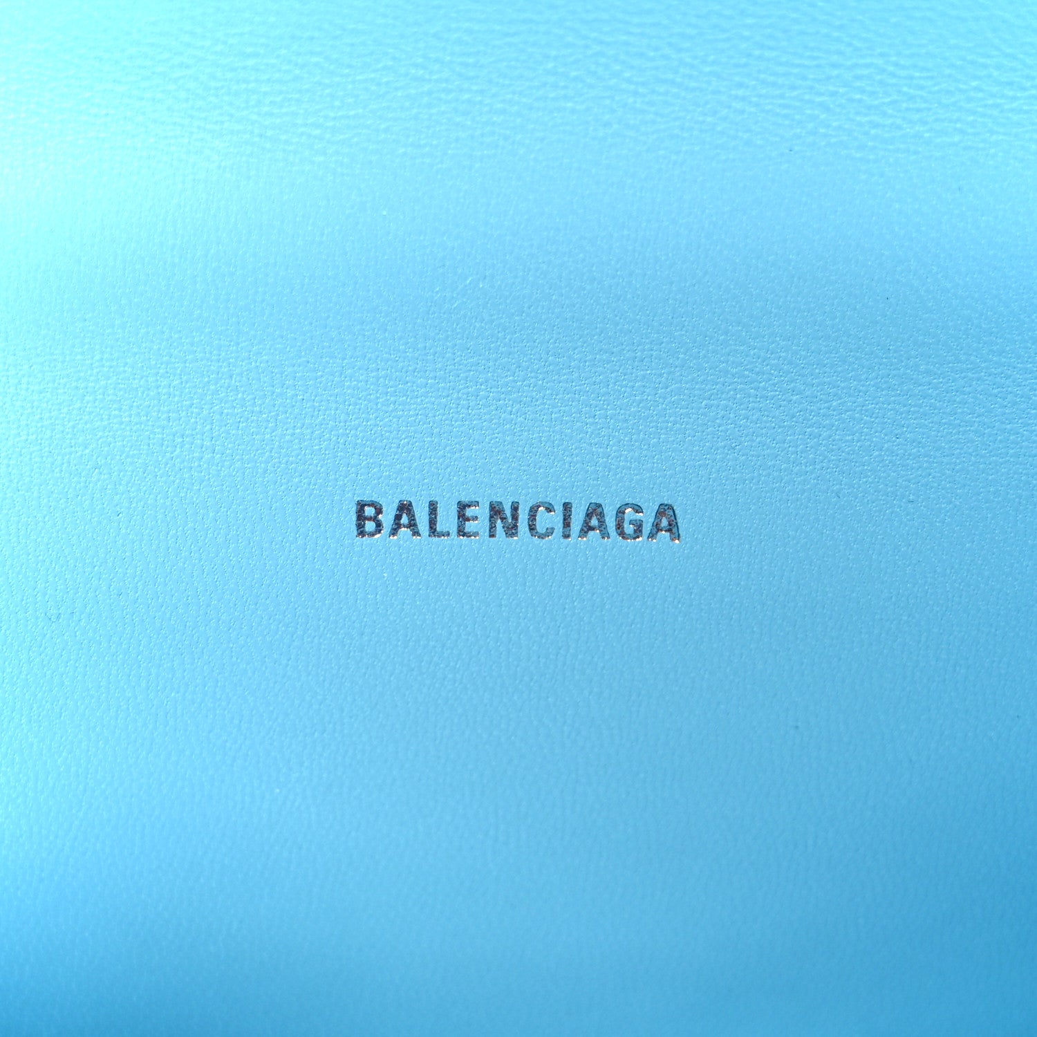 Balenciaga Strass Suede Hourglass Top Handle Bag XS Light Blue 6 of 12