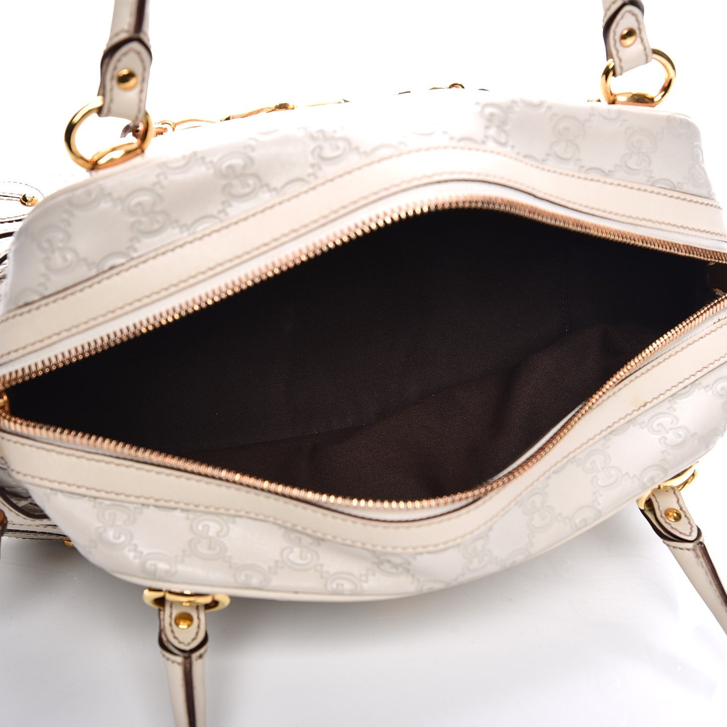 Guccissima Large Wave Boston Off White