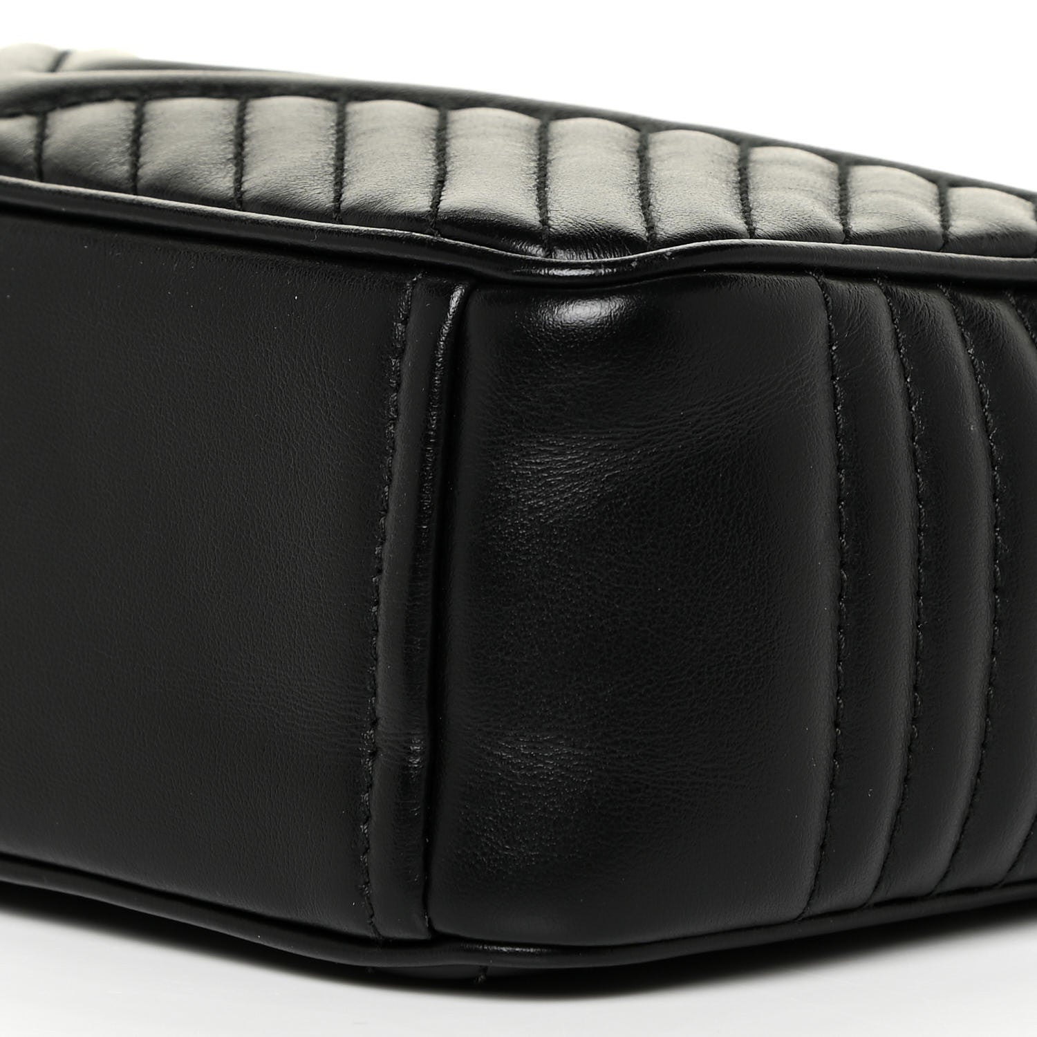 Prada Soft Calfskin Impunture Diagramme Camera Bag Black 9 of 12