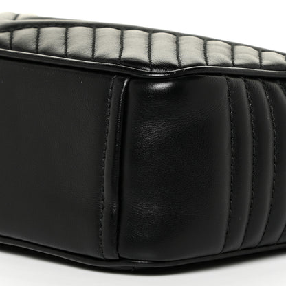 Prada Soft Calfskin Impunture Diagramme Camera Bag Black 9 of 12