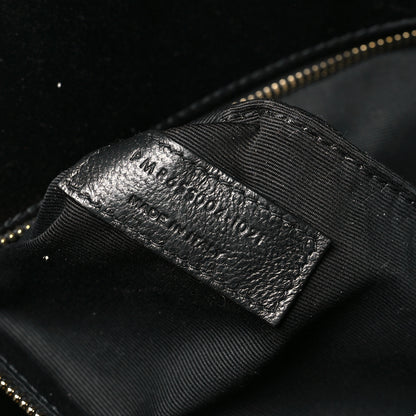 Saint Laurent Satin Quilted Sade Puffer Envelope Clutch Black 7 of 10