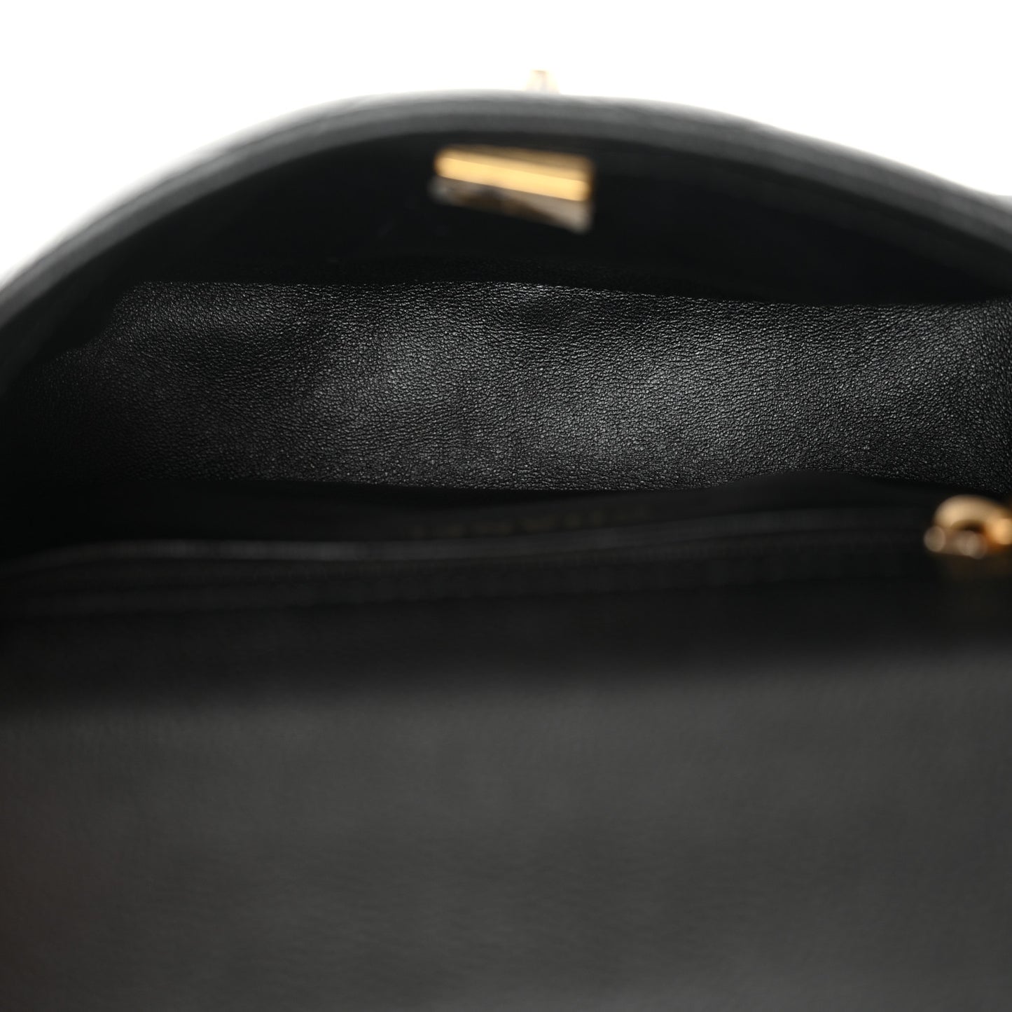 Caviar Quilted Mini Sweetheart Flap Black