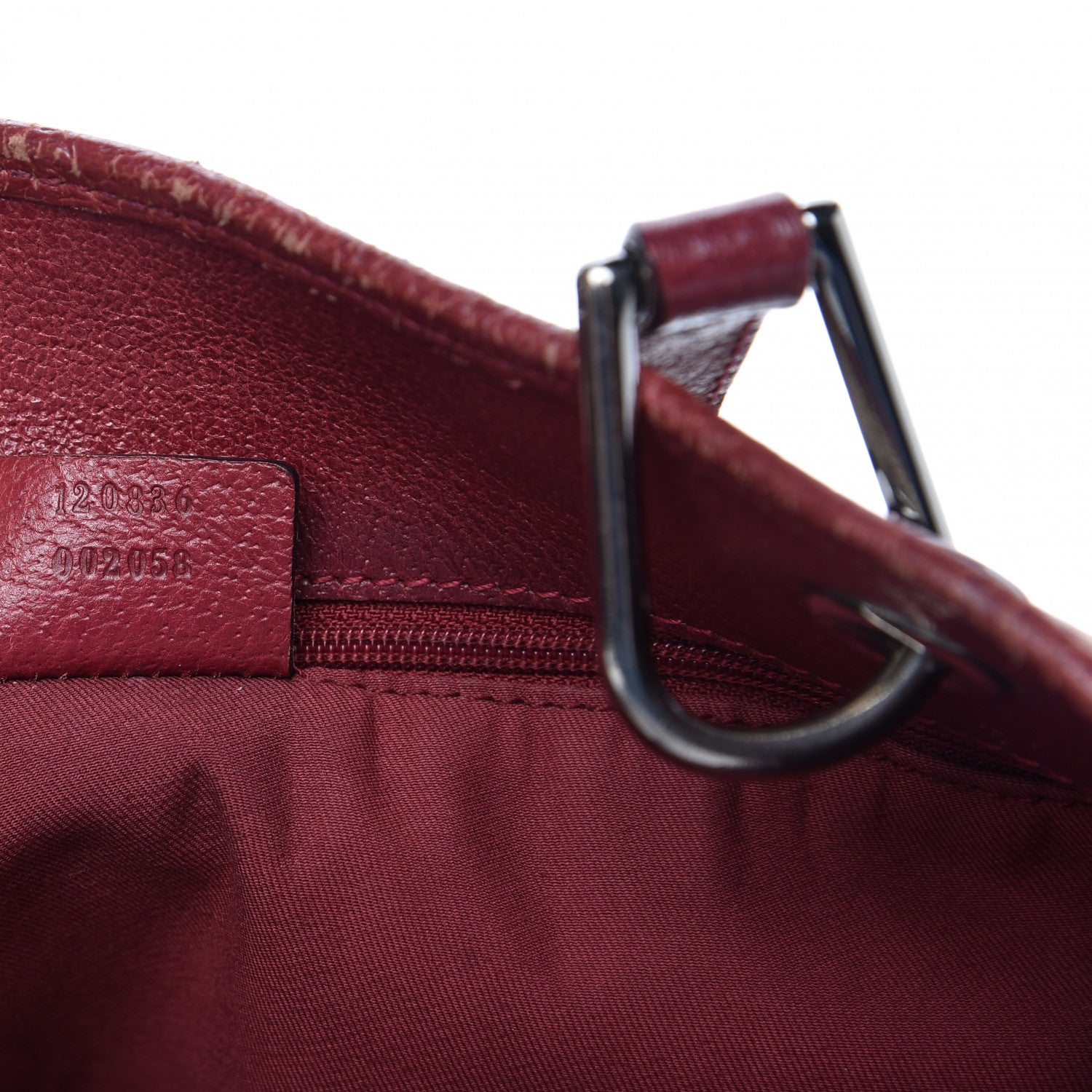 Gucci Monogram Large Eclipse Tote Red 9 of 15