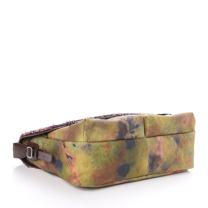 Chanel Washed Toile Large Graffiti On The Pavements Messenger Khaki Multicolor 4 of 8