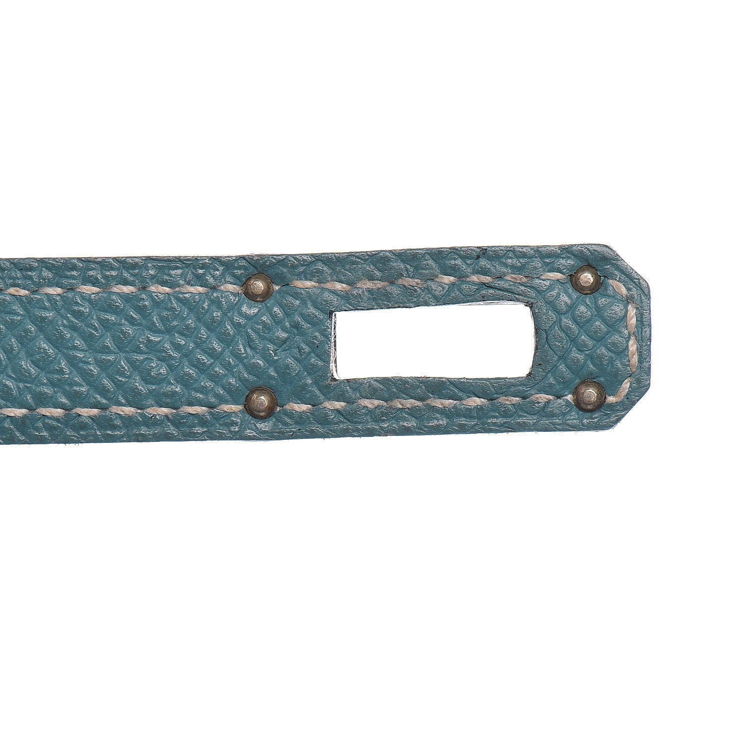 Hermes Epsom Kelly Longue Wallet Blue Jean 20 of 26
