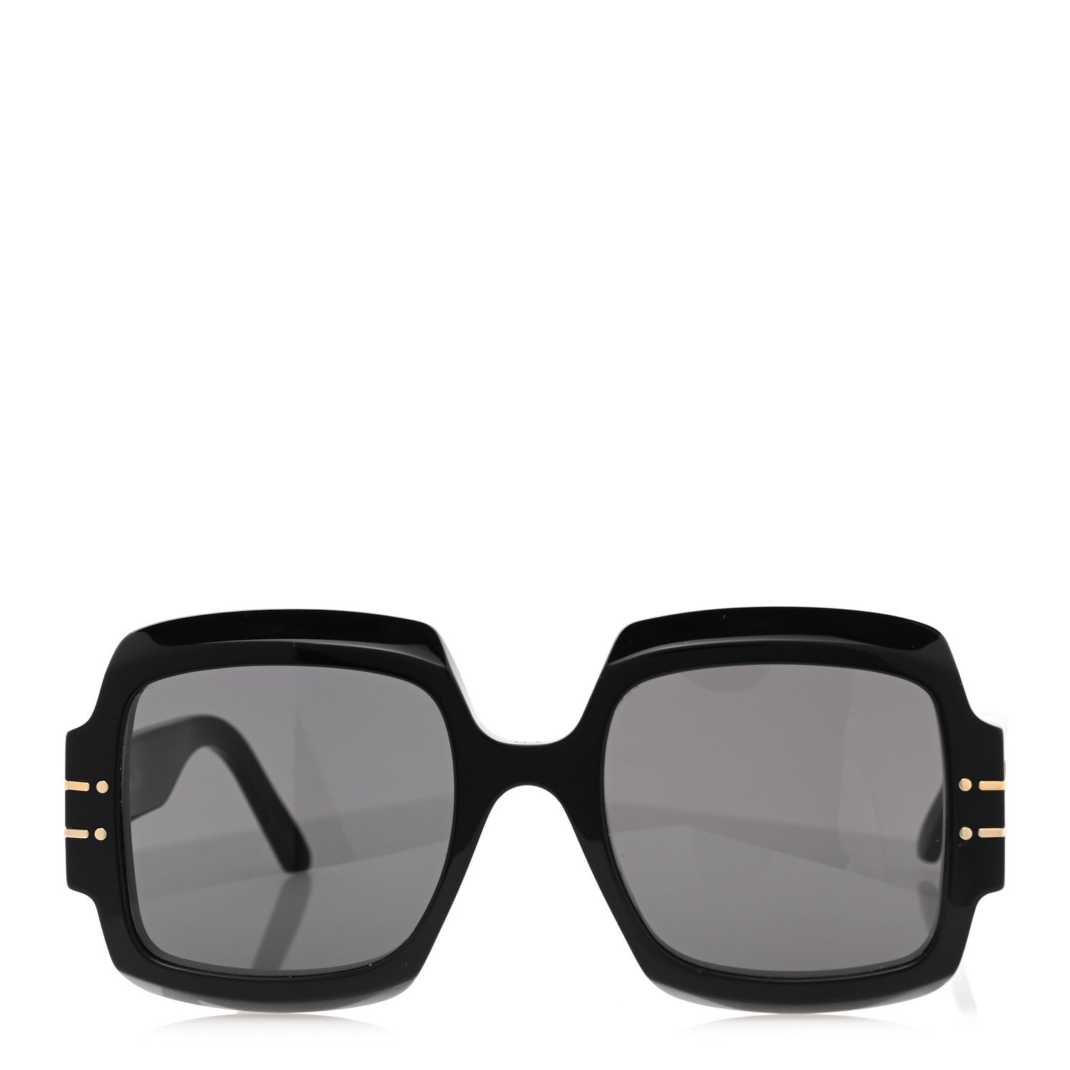 Christian Dior Acetate Diorsignature S1U Square Sunglasses Black 2 of 7