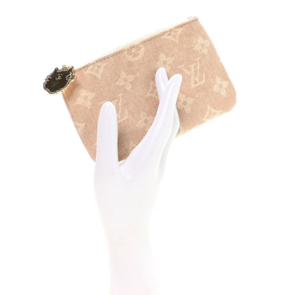 Louis Vuitton Monogram Coated Canvas Meowgram Key Pouch S 2 of 7