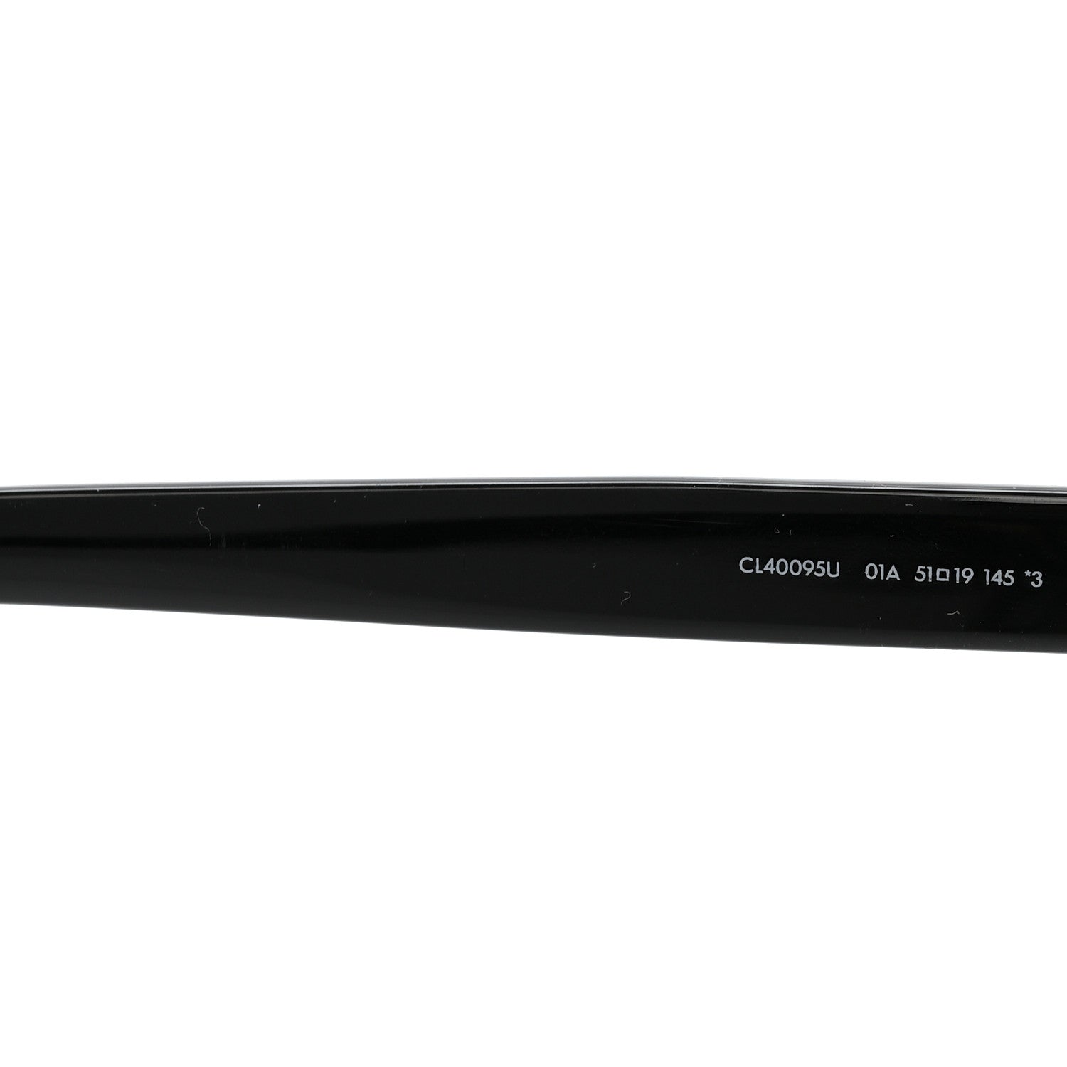 Celine Acetate Cat Eye Sunglasses CL40095U Black 6 of 6