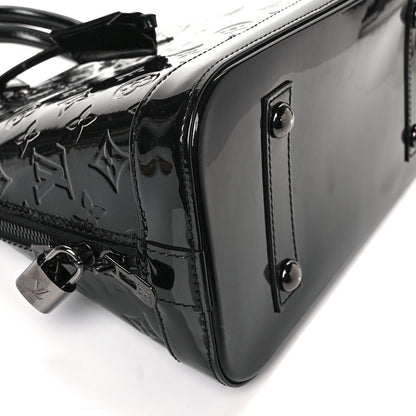 Louis Vuitton Vernis Alma PM Noir Magnetique 6 of 7