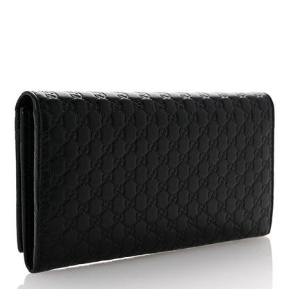 Gucci Soft Microguccissima Continental Wallet Black 3 of 11