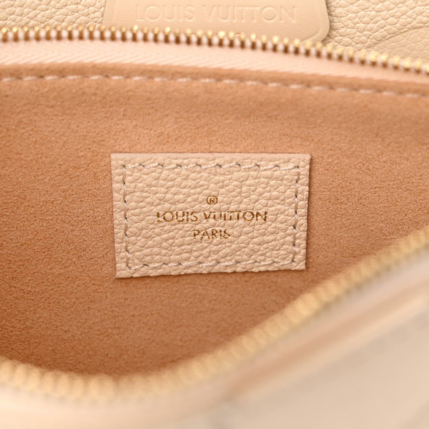 Louis Vuitton Empreinte Monogram Giant Multi Pochette Accessories Cream 6 of 12
