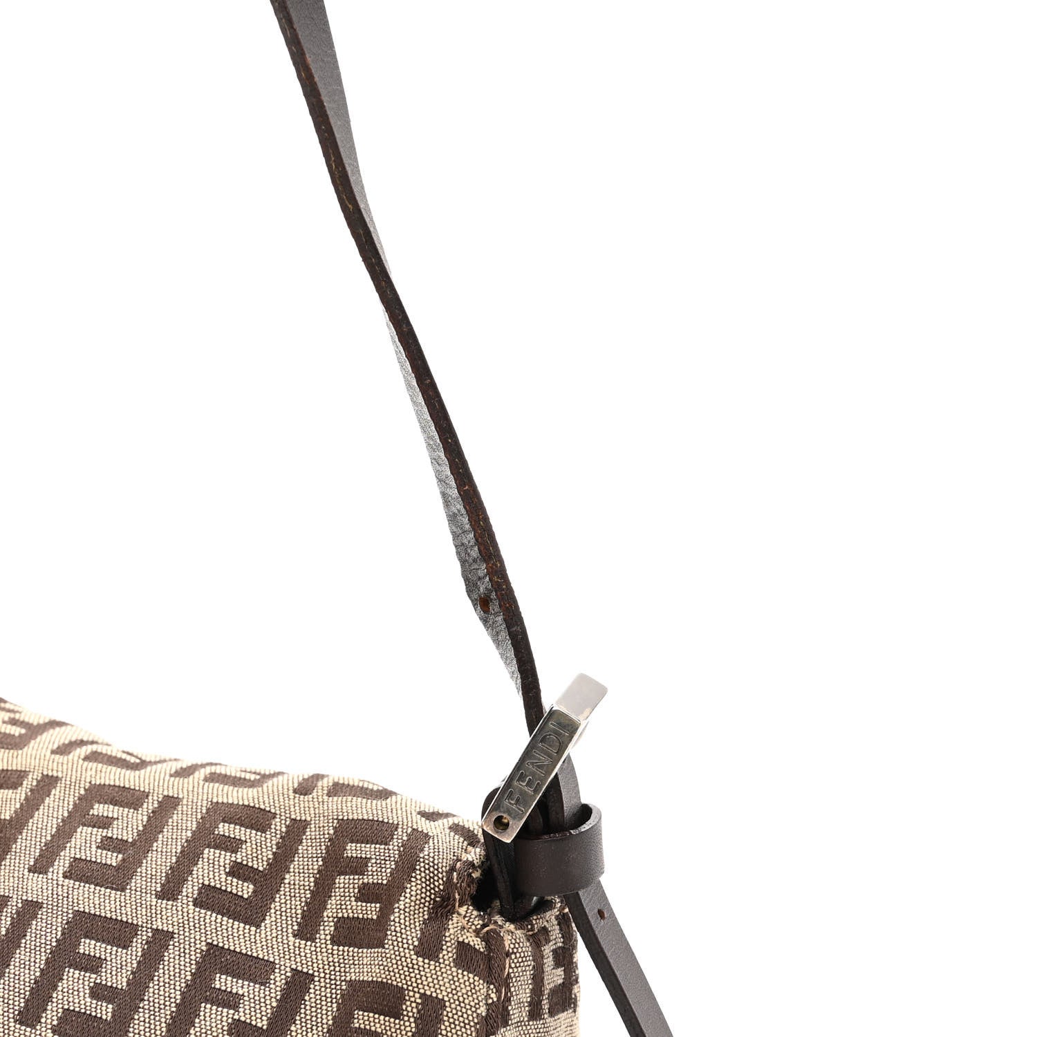 Fendi Zucchino Mini Mama Baguette Tobacco 10 of 11