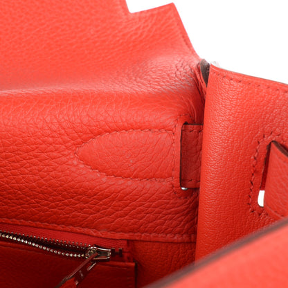 Hermes Togo Kelly Retourne 40 Capucine 17 of 24