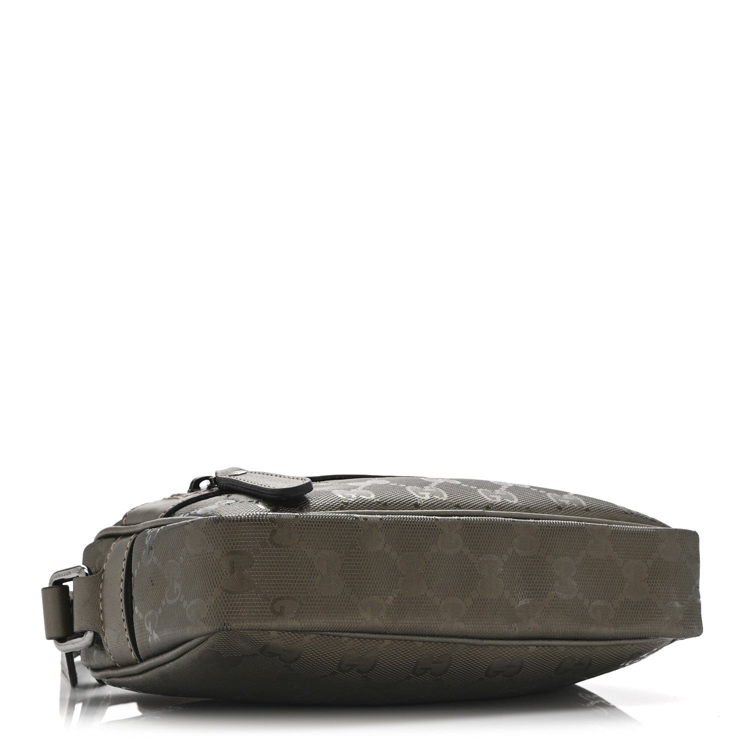 Gucci Imprime Monogram Small Shoulder Bag Silver 4 of 11