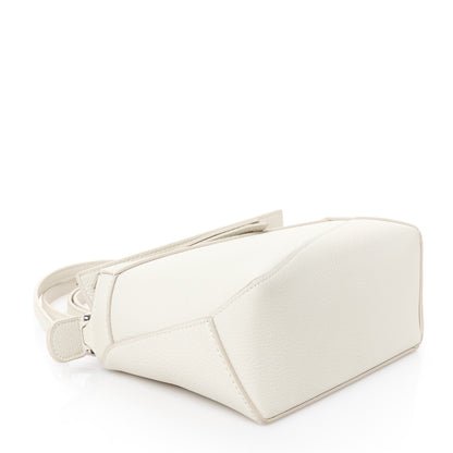 Loewe Calfskin Mini Puzzle Edge Bag Soft White 4 of 12