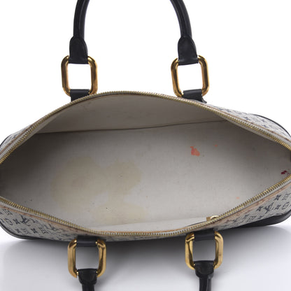 Louis Vuitton Mini Monogram Alma Long Blue 4 of 16