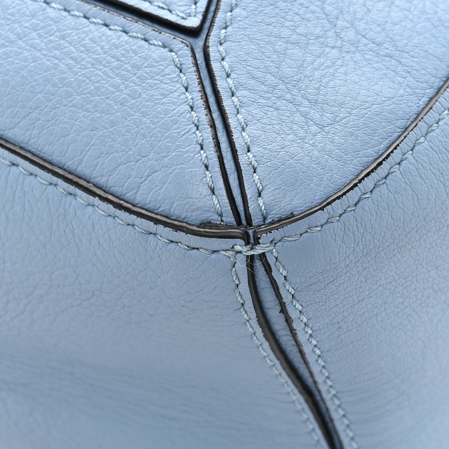 Calfskin Small Puzzle Bumbag Dusty Blue