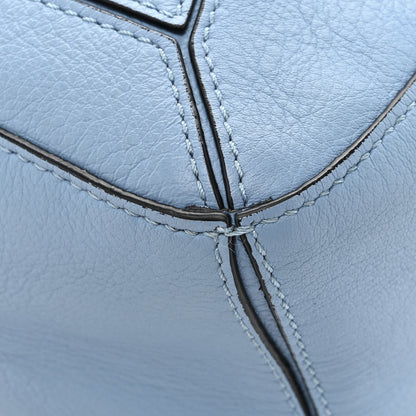 Loewe Calfskin Small Puzzle Bumbag Dusty Blue 12 of 12